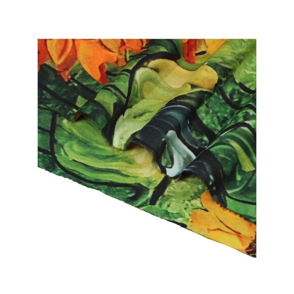 Van Gogh Inspired Sunflowers Scarf Wrap Shawl With Tassels - Picture 6 of 7